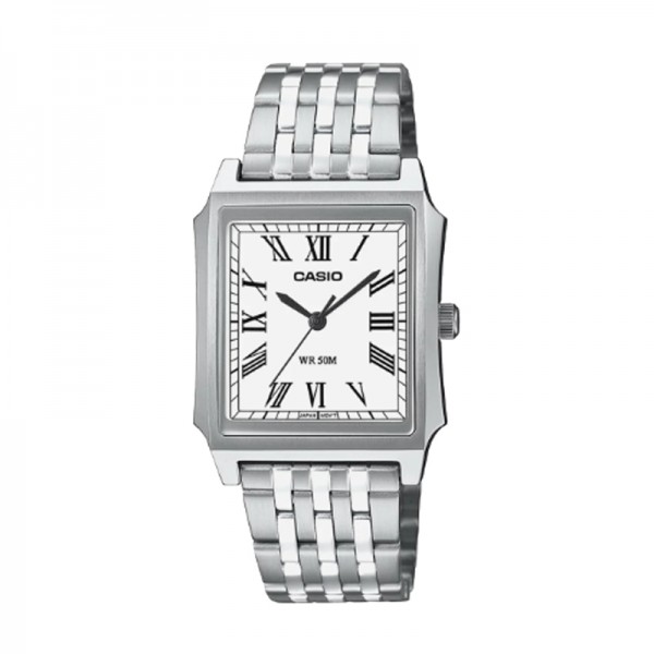 Casio MTP-B190D-7BVDF Silver White Steel Casio MTP-B190D-7BVDF Silver White Steel